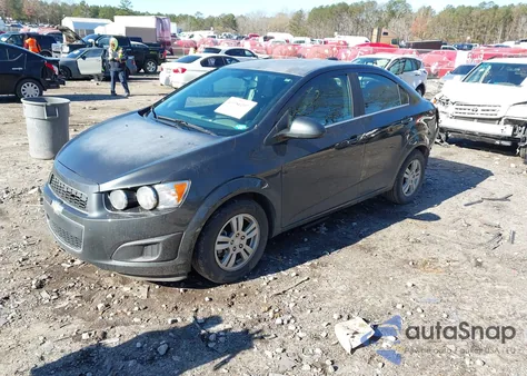 2015 Chevrolet Sonic Lt Auto из США, поврежденный, VIN 1G1JC5SH0F4182305